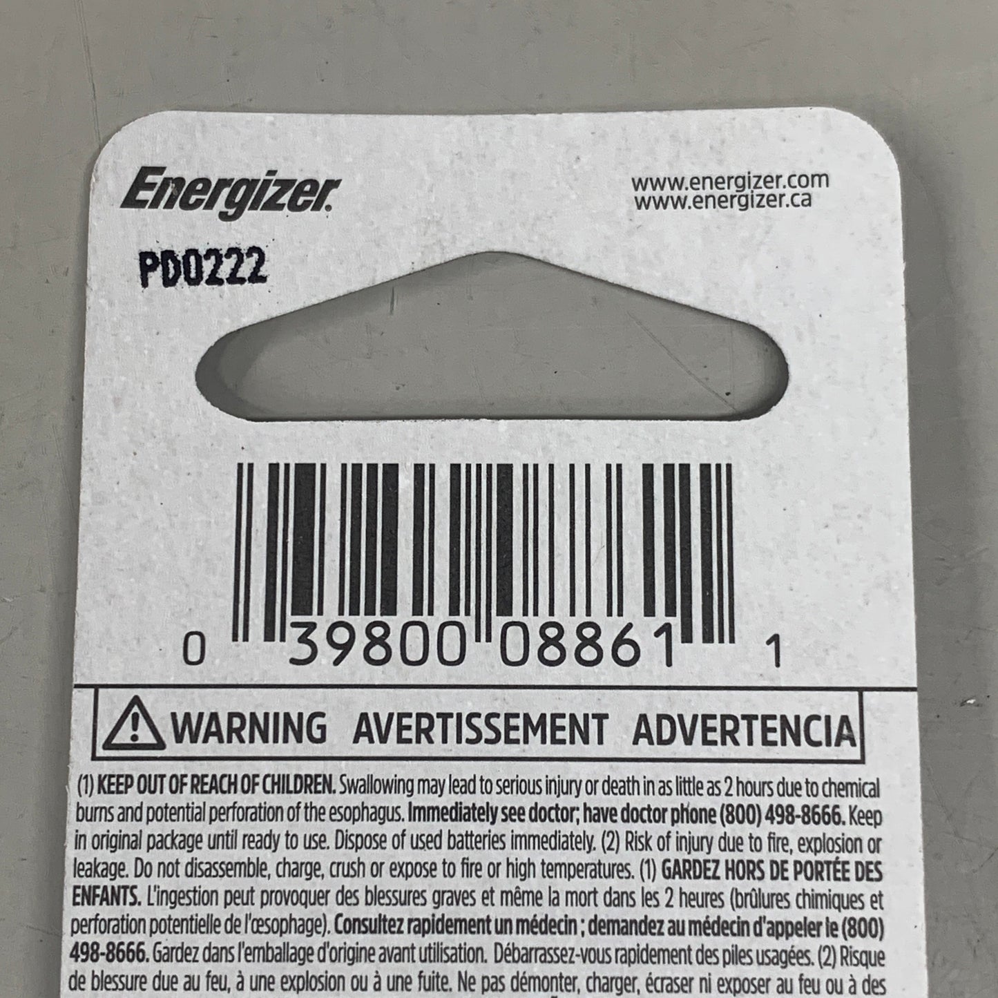 ENERGIZER (4 PACK) Lithium Coin 3 Volt 2016 Battery ECR2016BP