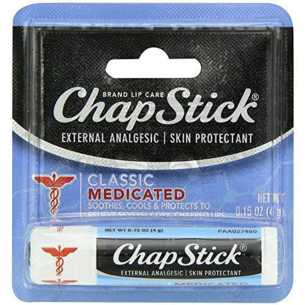 ChapStick External Analgesic/Skin Protectant, Classic, Medicated