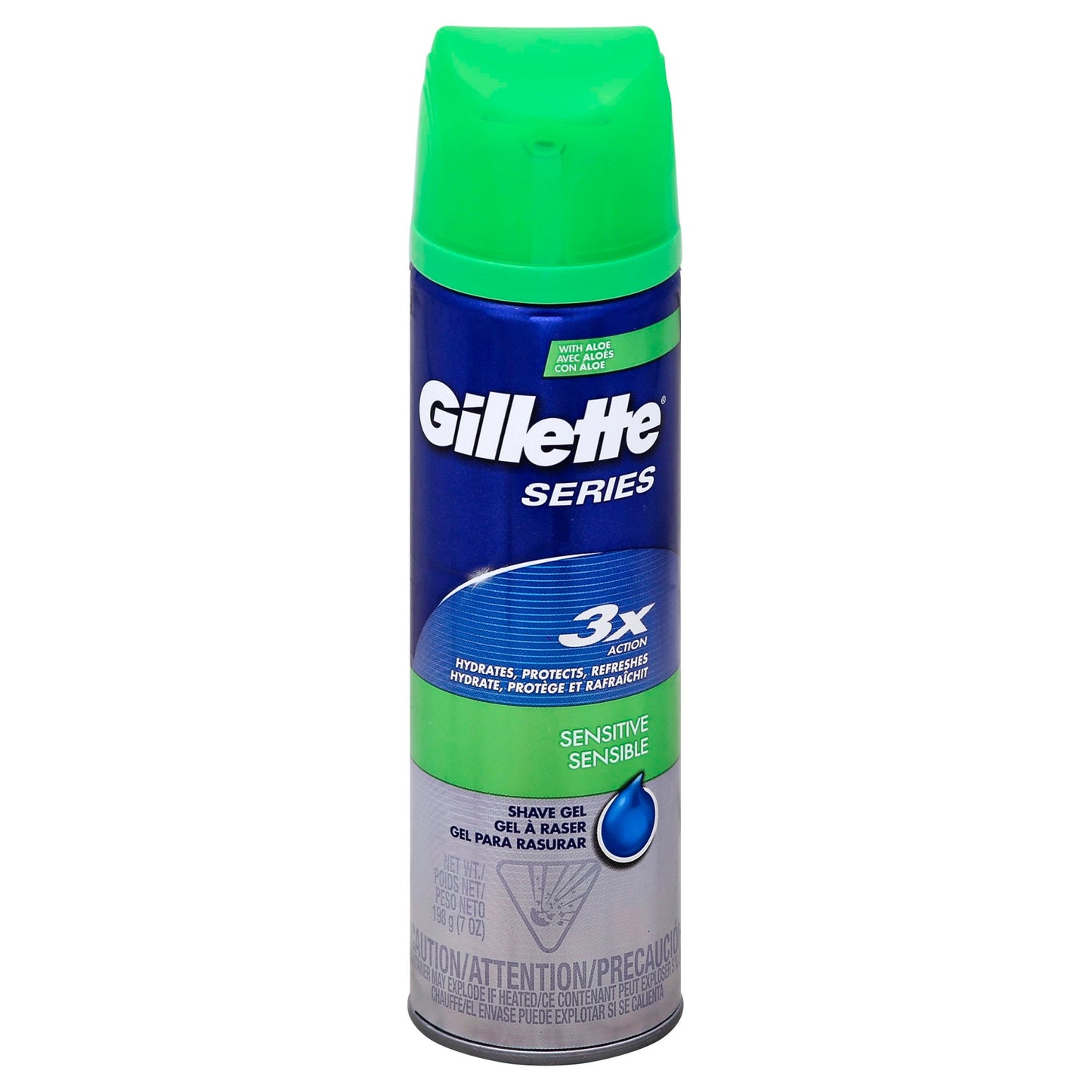Gillette Series Sensitive Soothing With Aloe Vera Men's Shave Gel