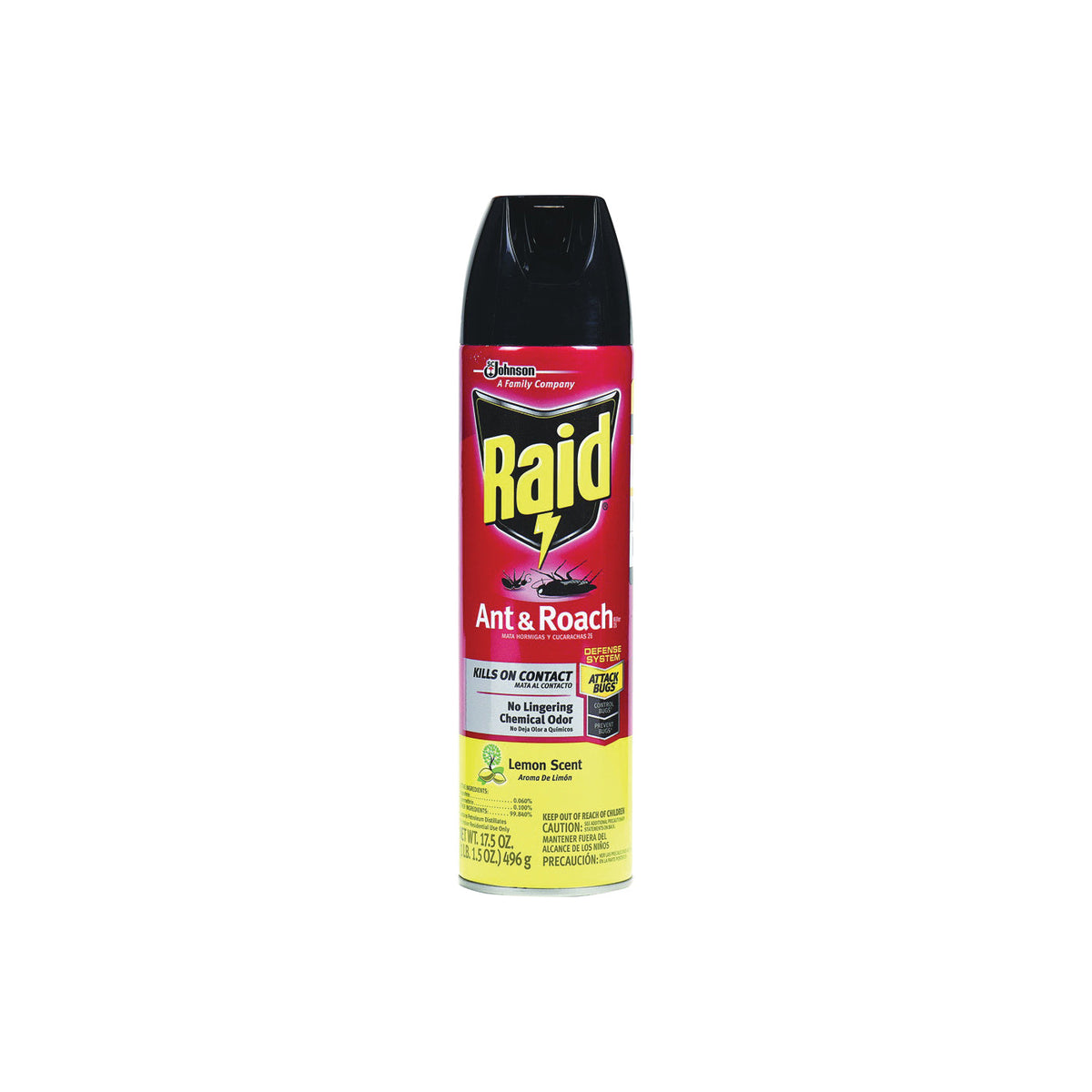 Raid® Lemon Ant & Roach Killer, 17.5 oz