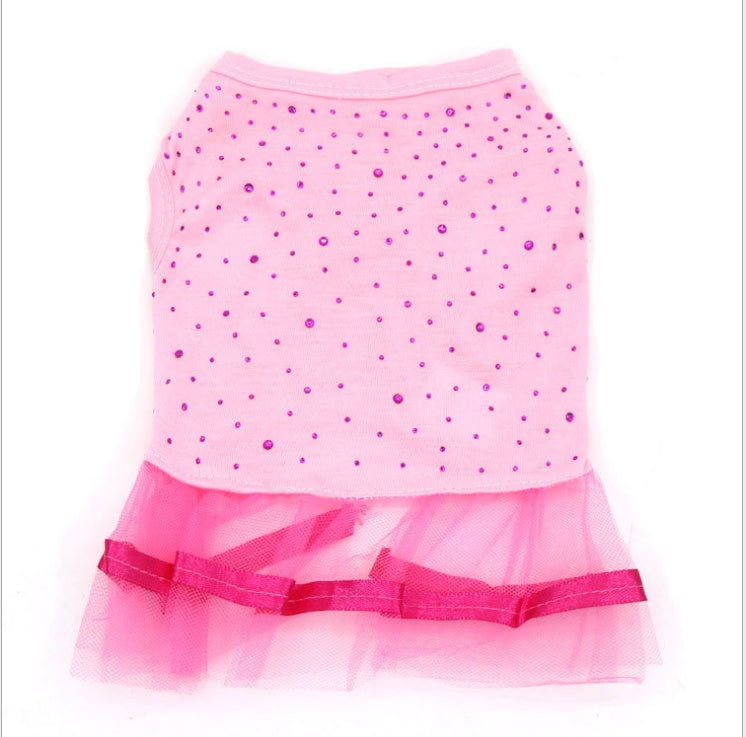 Lace dog skirt
