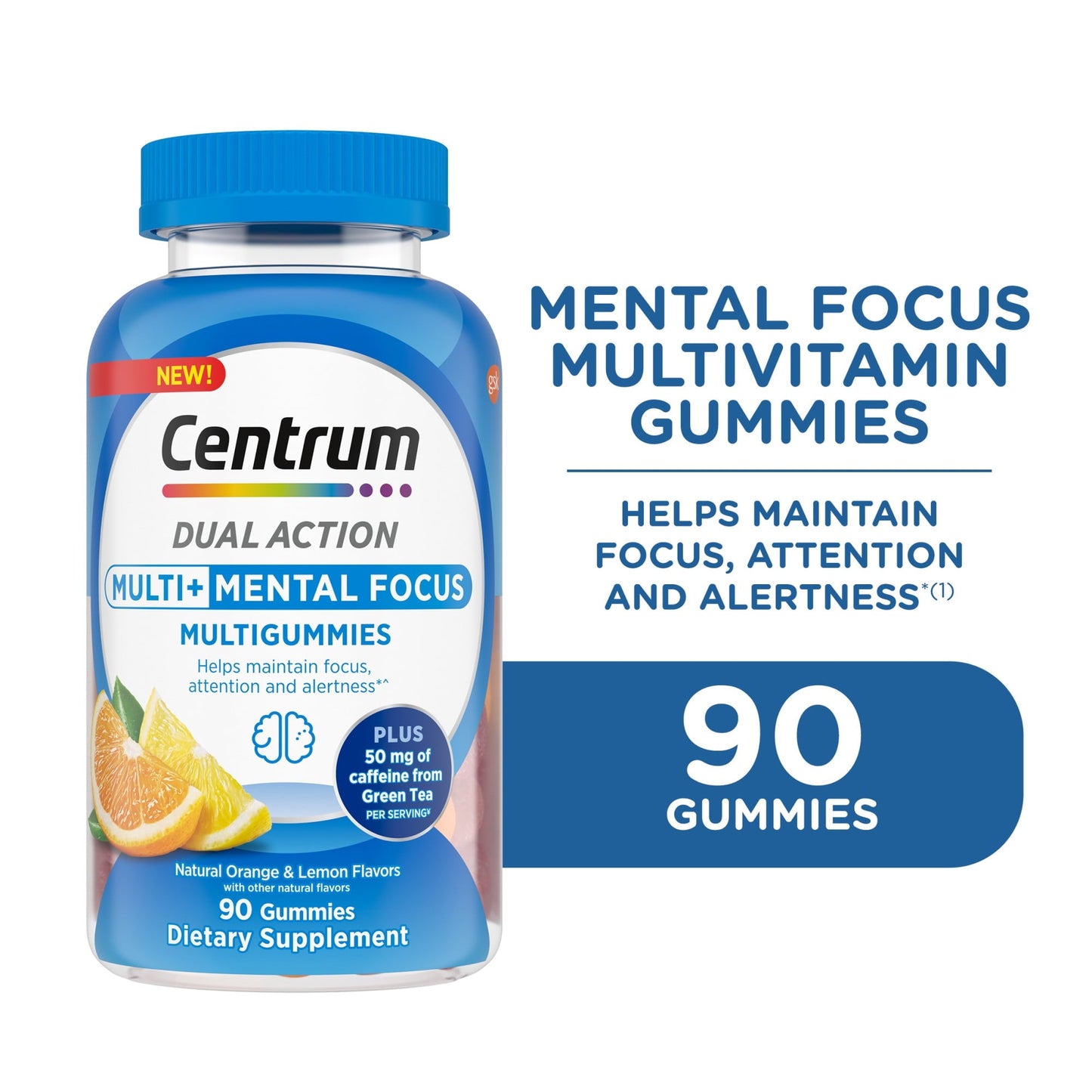 Centrum Multigummies Multi+ Dual Action Mental Focus Adult Multivitamin ( Discontinued )