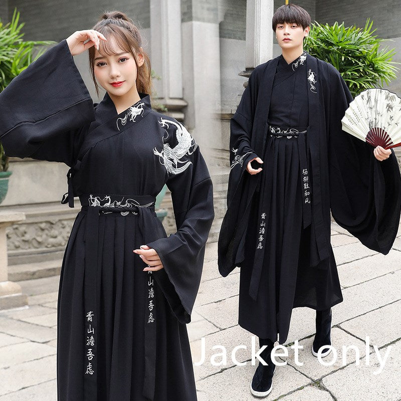 Everyday Hanfu Ancient Style Couple Wear Student Set