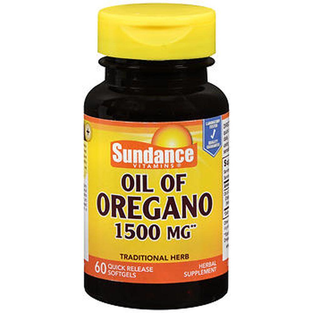 Sundance Vitamins Oil Of Oregano Softgels, 1500 Mg
