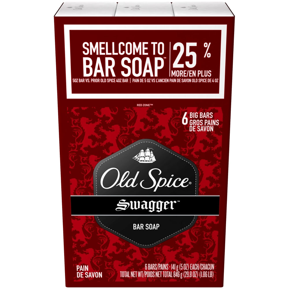 Old Spice Red Zone Swagger Scent Men's Bar Soap