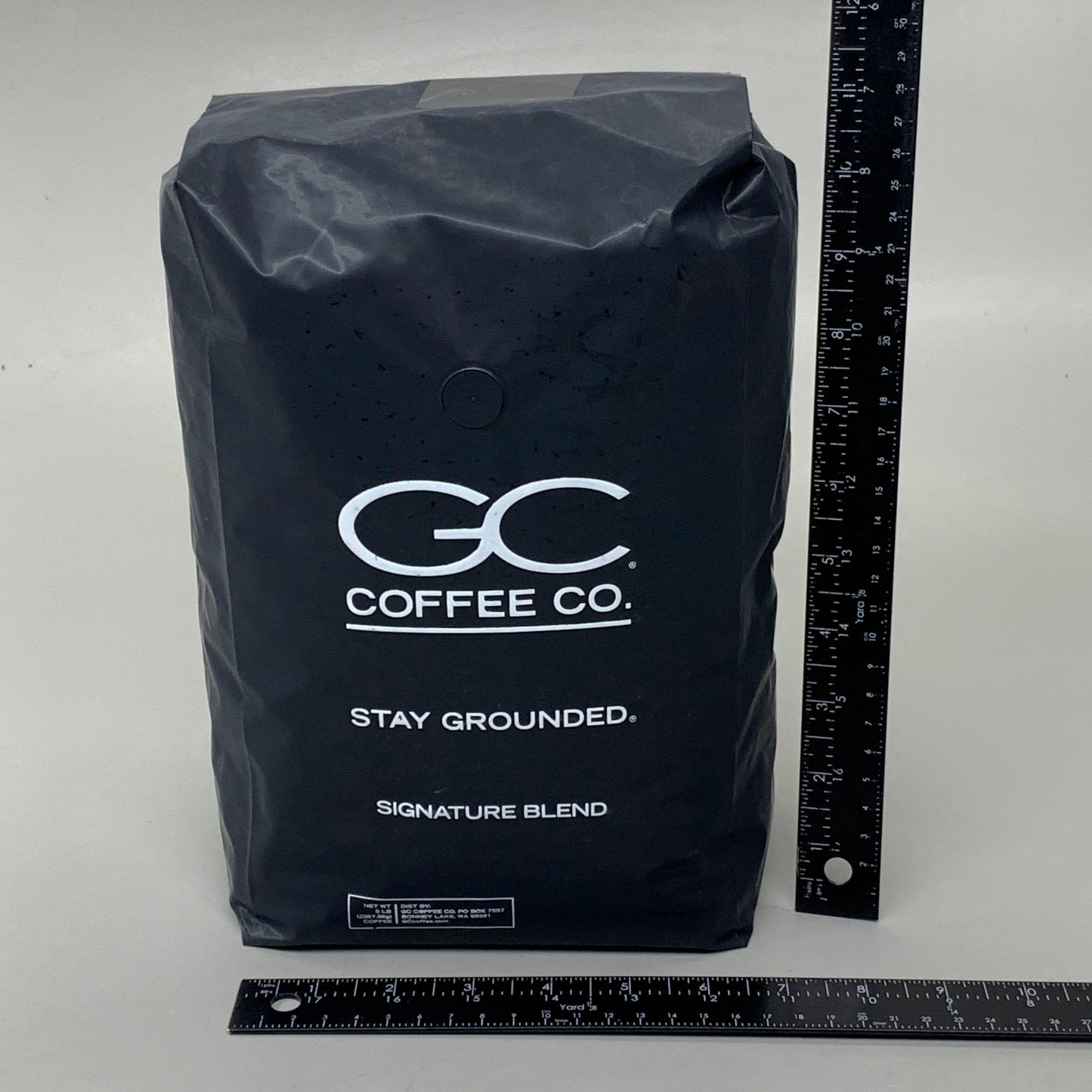 GC COFFEE CO. Stay Grounded Signature Blend Coffee Whole Beans 5 Pound Bag