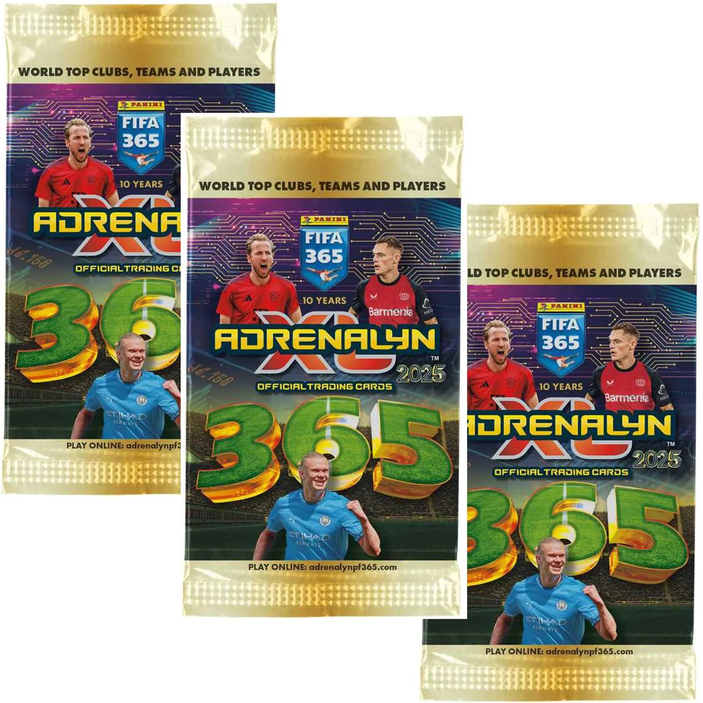 Style Loft Collection x Panini Soccer Cards 2024-2025 Bundle – 3X Packs Adrenalyn XL World TOP ClubsTeam & Players Soccer Trading Cards | Panini Soccer Collectible Packs