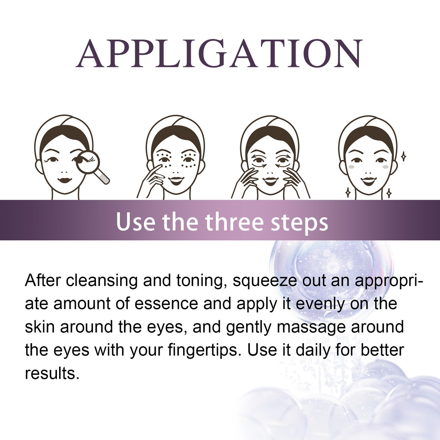 Electric Anti-Wrinkle Eye Cream Lifts, Strengthens, Moisturizes And Reduces Fine Lines, Bags And Dark Circles Under Eye Care
