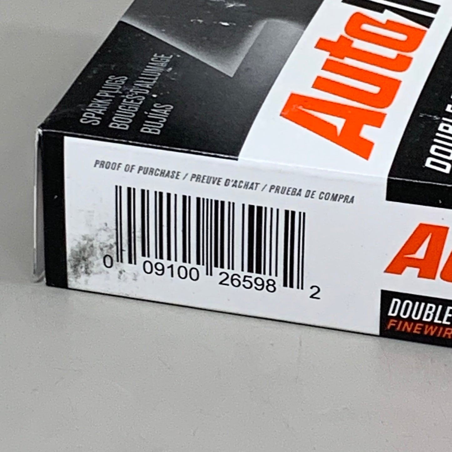 AUTOLITE (4 PACK) Double Platinum Standard Spark Plug 14MM Hex SZ APP5682