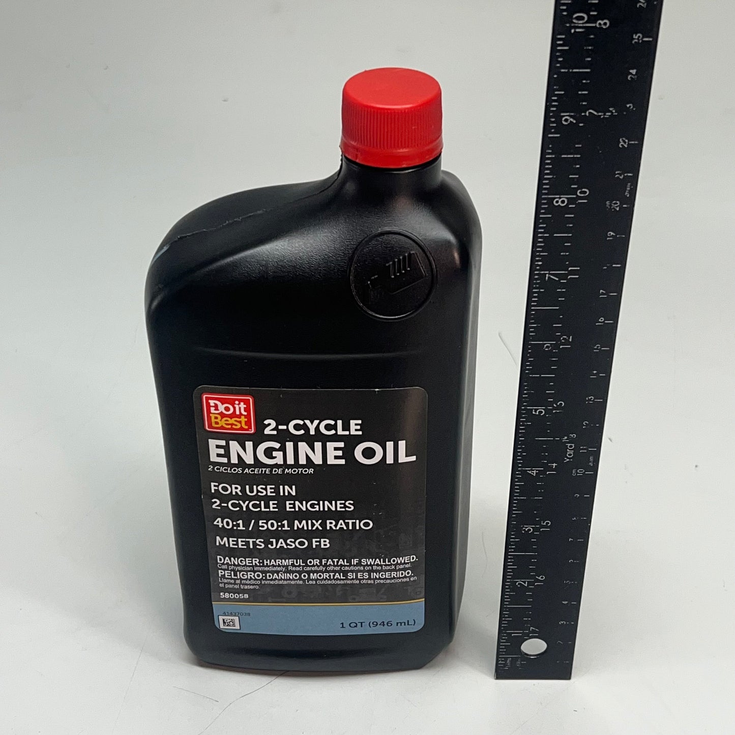DO IT BEST (6 PACK) 2-Cycle Engine Oil 40:1 / 50:1 Mix Ratio 1 Quart 41437038