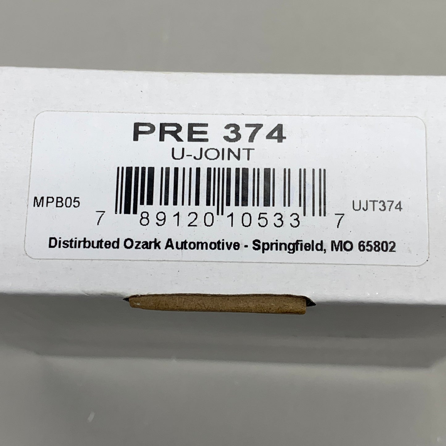 WJB (2 PACK) Universal Joint PRE 374 Case-Hardened Steel Construction PRE374 UJT374