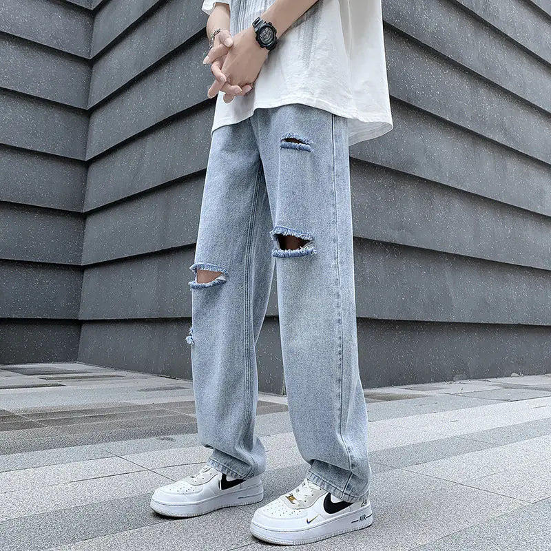 Style Loft Collection Cut For Time Denim Wide Leg Jeans