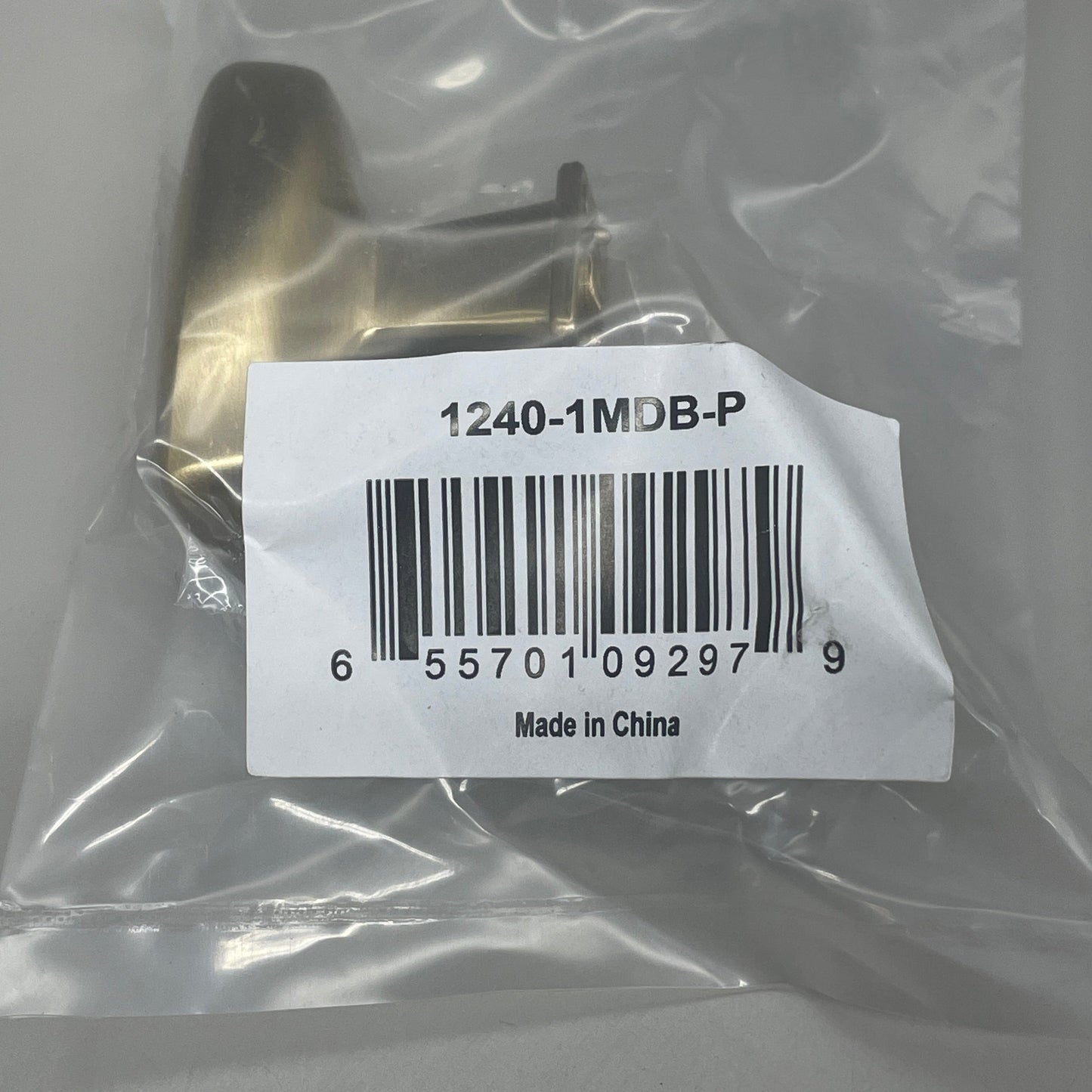 BERENSON (25 PK) Subtle Surge Modern Brushed Gold Knob 1240-1MDB-P