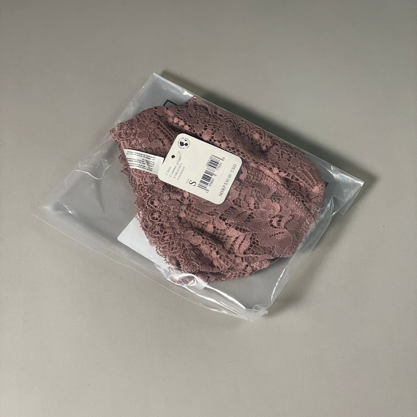 FREE PEOPLE Maya Multiway Lace Bralette Women's Sz S Summer Sparrow OB1225473 (New)