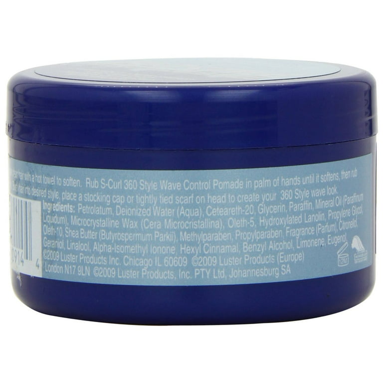 Luster's Scurl 360 Style Wave Control Pomade