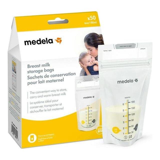 Medela Breast Milk Storage Bags 6oz/180ml - 50ct