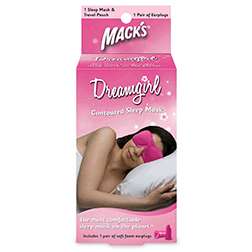 Mack's Dreamgirl Contoured Sleep Mask – Comfortable & Light Blocking Eye Mask