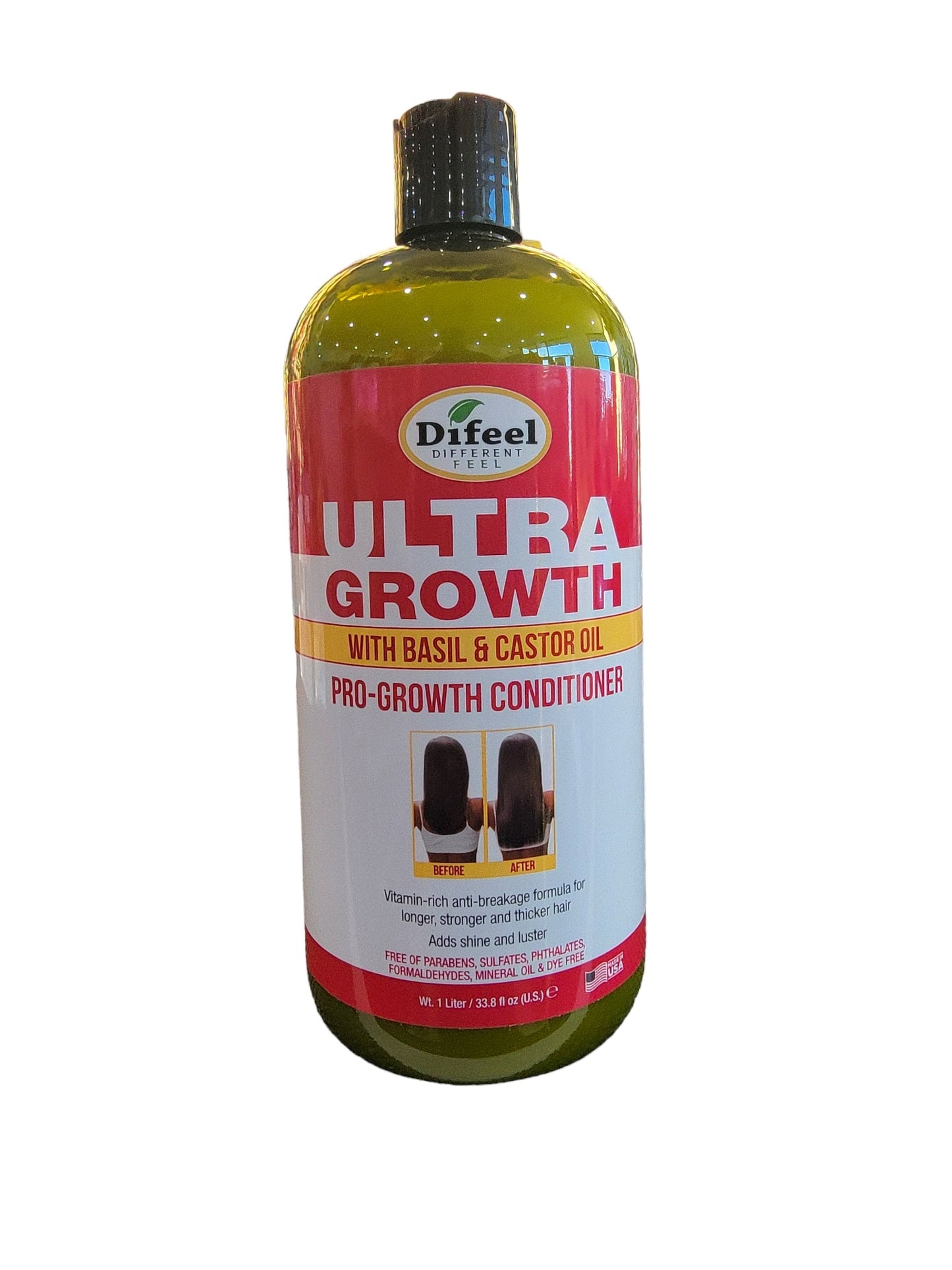 Difeel Ultra Growth Basil & Castor Oil Pro Growth Conditioner