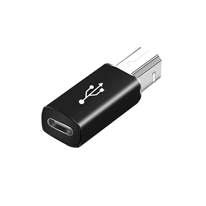 Type C USB Female to USB-B Male Adapter for Printer Scanner Converter USB-C Data Transfer Adapter for MIDI Controller Keyboard