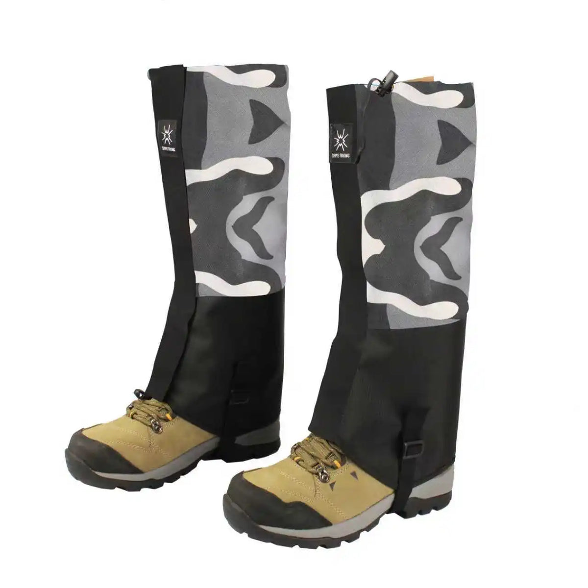 Waterproof Snow Sand Prevention Leg Gaiters Essential Protective Gear for Outdoor Mountaineering Skiing Desert Hiking Exploratio