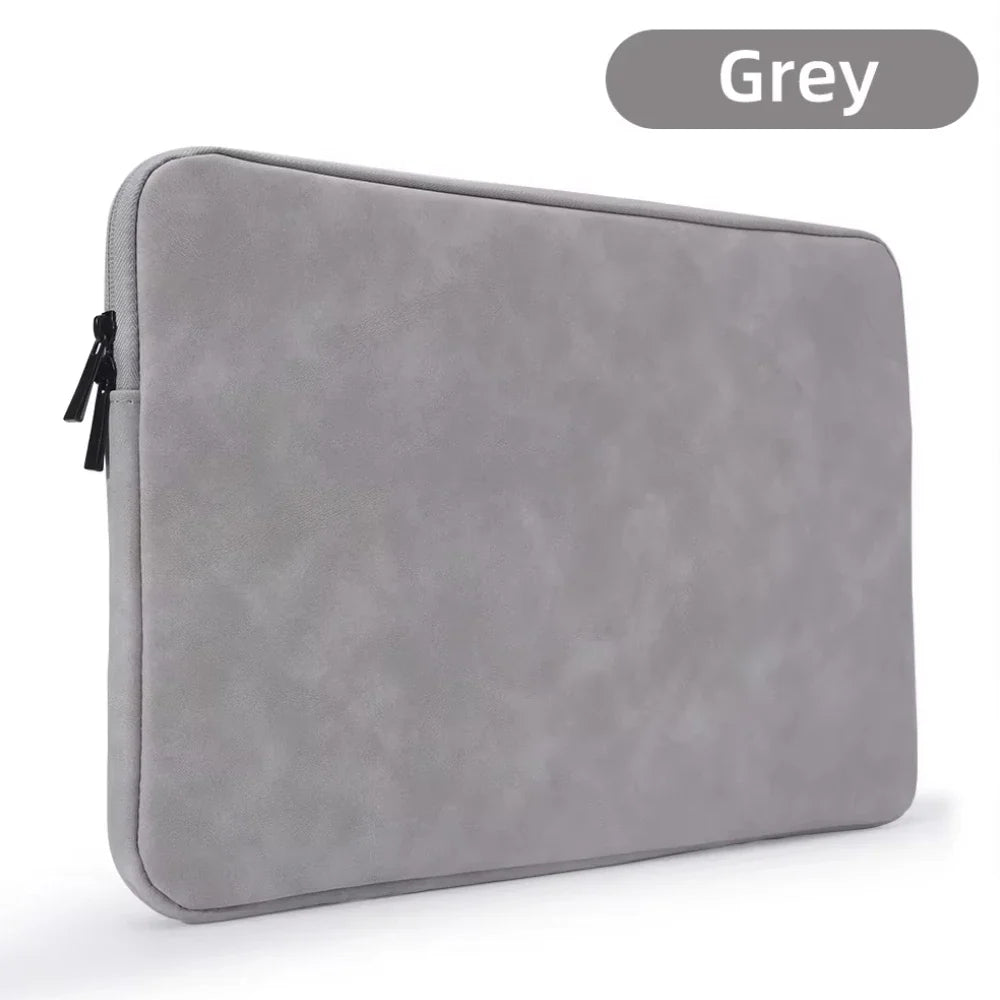 PU sheepskin leather fabric Waterproof Leather 9.7-15.6 inch Tablet PC Carrying Case Protective Notebook Shockproof Cover