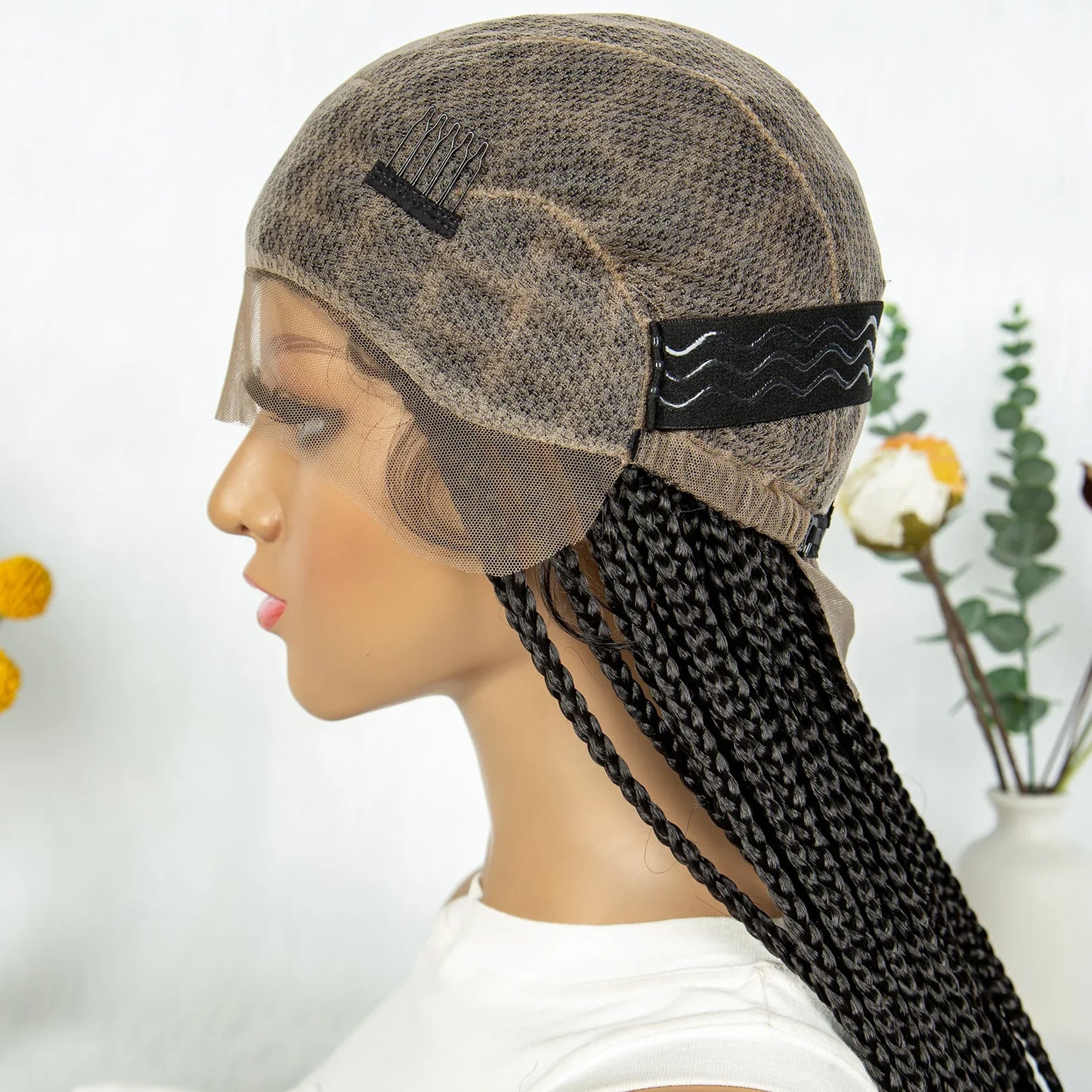 26" KIMA Goddess Stitch Box Braids Wig | Full Lace