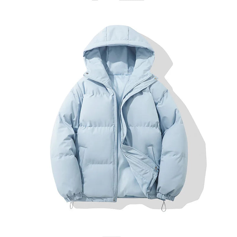 Brand Luxury Women's Winter Down Jacket Coats Parkas Woman Clothes Hooded Cotton Padded Puffer Jackets Bread Outerwear HXY275