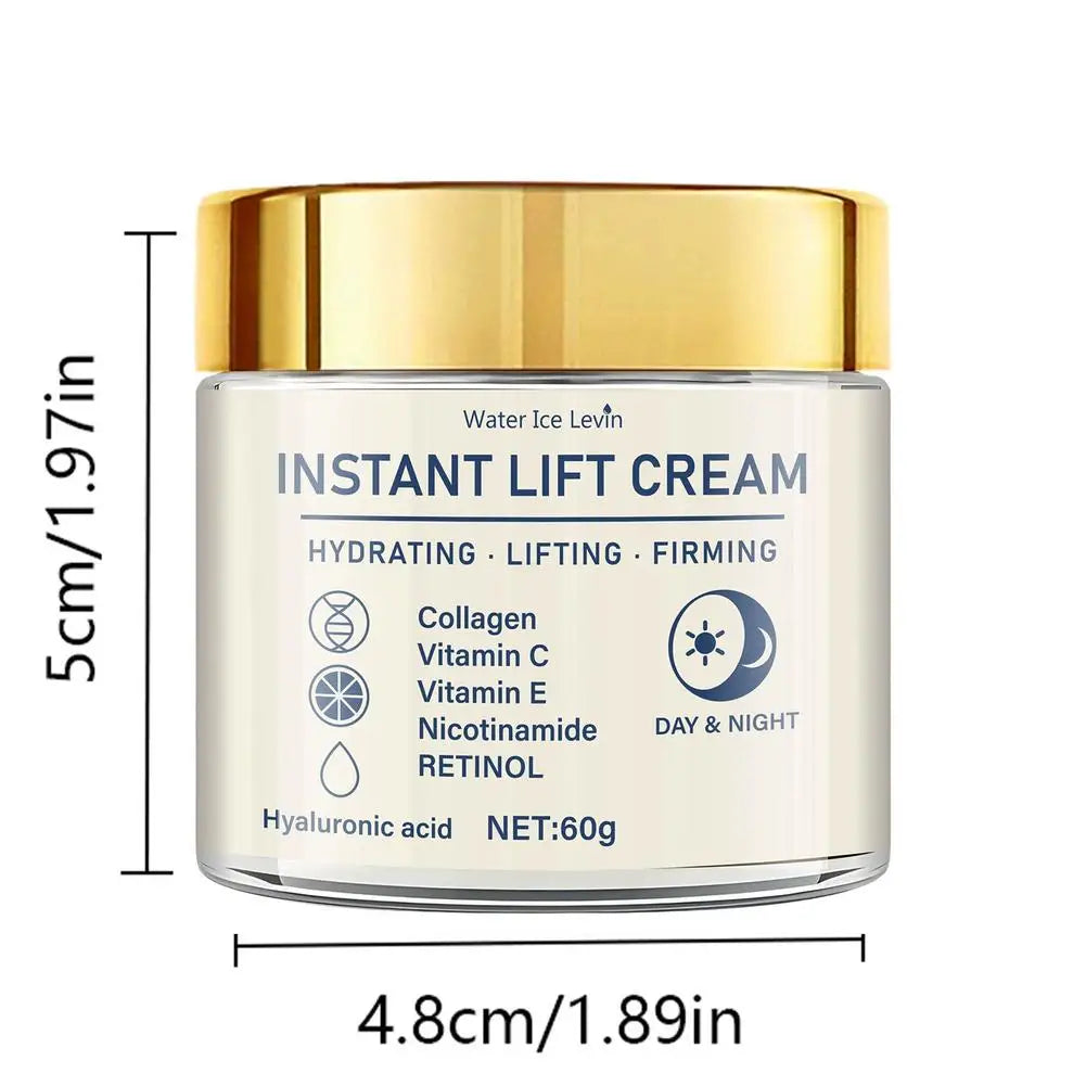 60g Firming Face Cream Collagen Moisturizer with Hyaluronic Acid, Niacinamide,Retinol, Moisturizing Firming Tightening Skincare