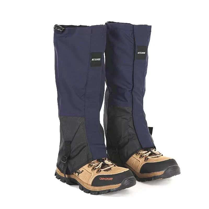 Durable Waterproof Leg Gaiters Hiking Hunting Camping Climb Boots Leggings Covers Outdoor Hunting Winter Snow Skiing Leg Warmers