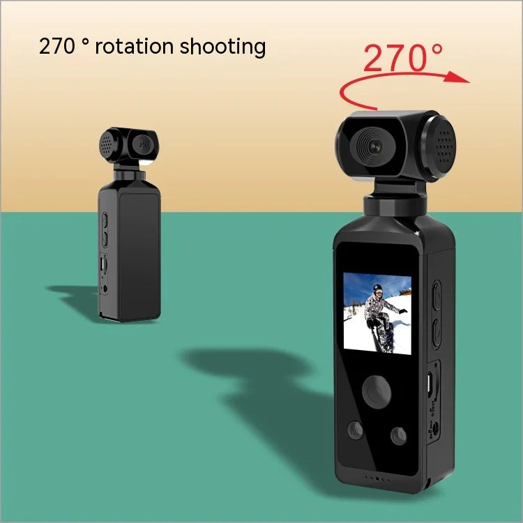 Style Loft Collection CyberStyle Sigilo 270° Rotatable Anti-Shake 4K HD Pocket Camera