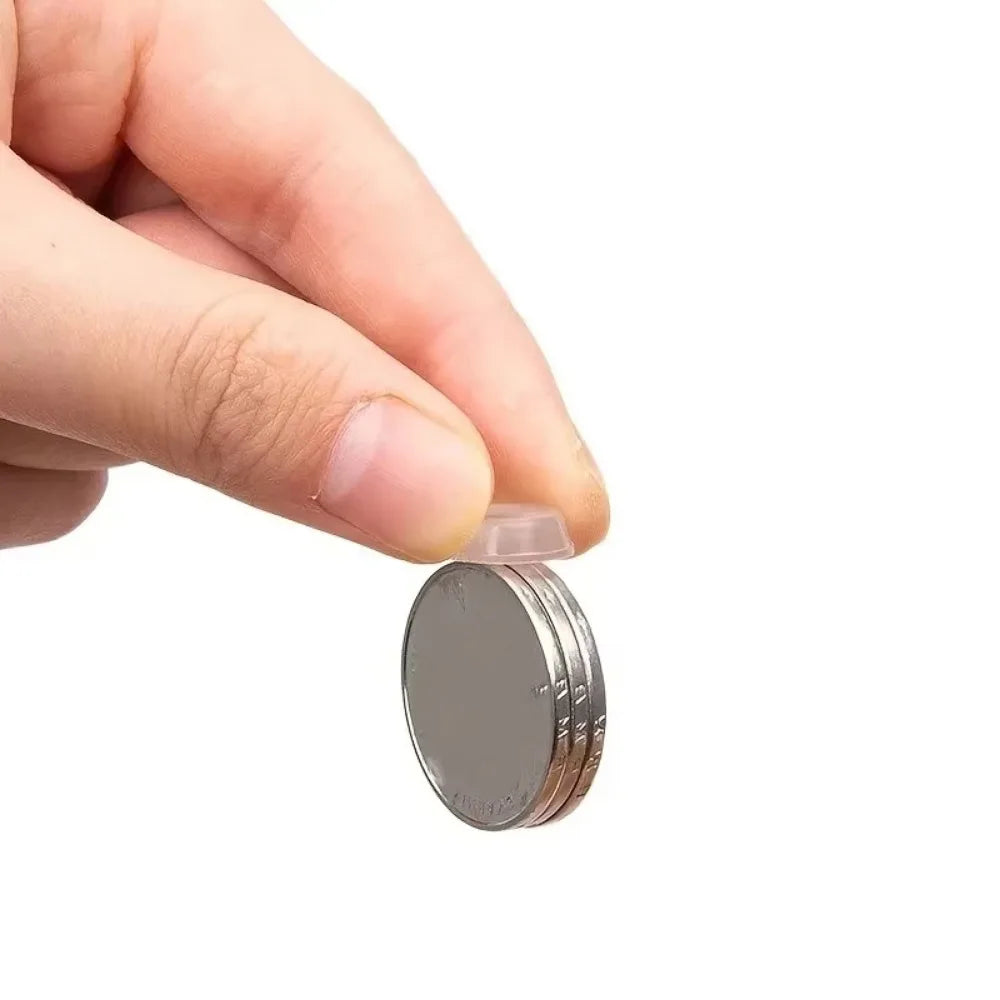 Self Adhesive Door Stopper Rubber Damper Buffer Cabinet Bumpers Silicone Furniture Pads Cushion Protective Pads 6x2mm