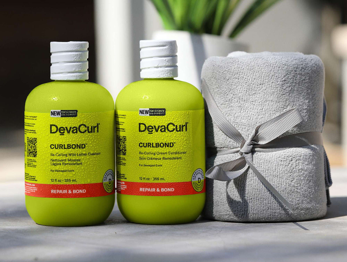 DevaCurl CurlBond Re-Coiling Mild Lather Cleanser Curly Hair 32 fl oz