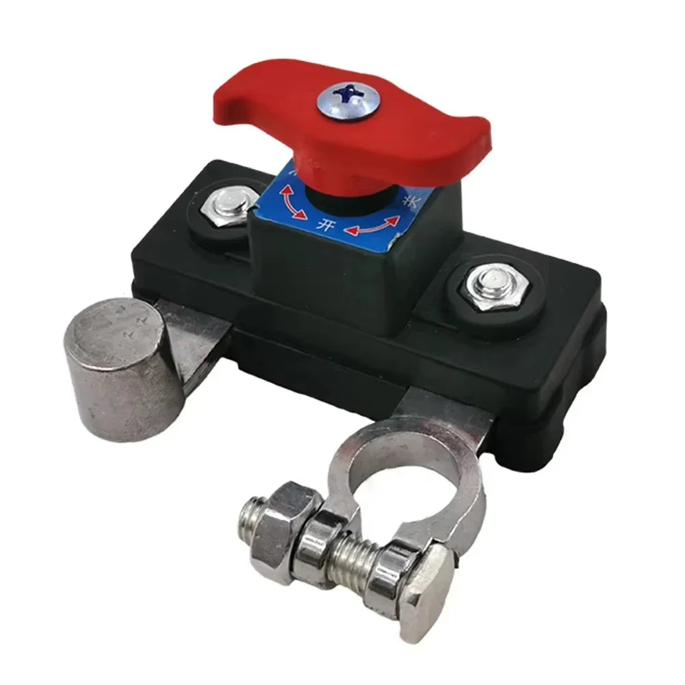 Car Battery Cut Off Switch 12V/24V Disconnect Automatic Circuit Breaker Anti-Power Off Leakage Protector Universal Auto Parts