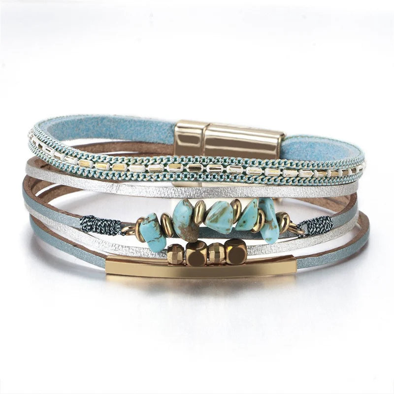 Bohemian Cowboy Chic Cross Bracelet Western Jewelry For Women Christian Bracelets Religious Bracelets