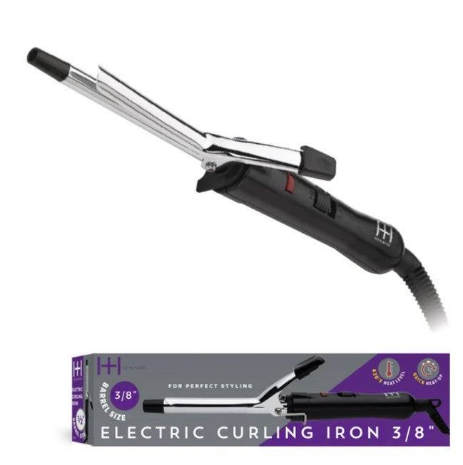 Hot & Hotter Electric Curl Iron - 3/8 in