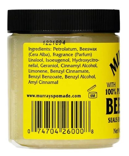 Murray's Bees Wax Yellow