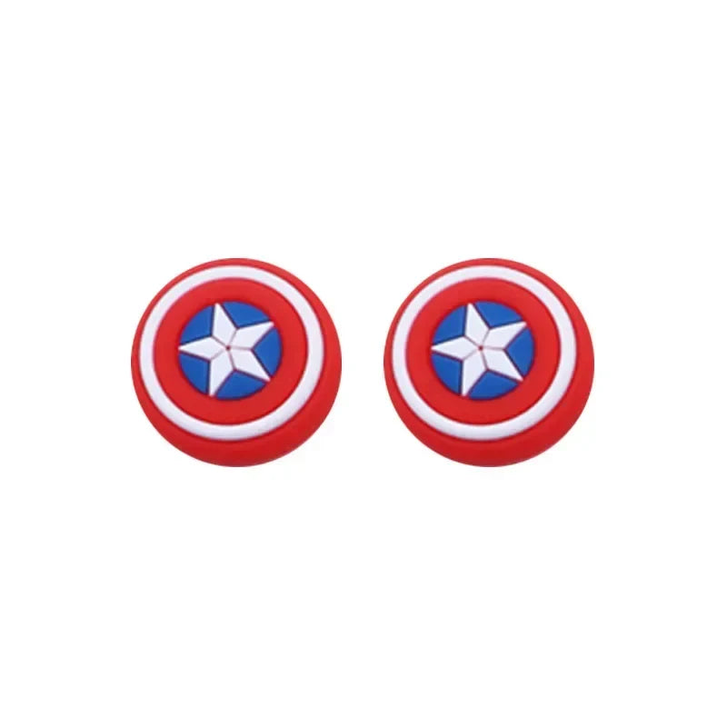 Thumb Grips Caps for Switch 2 Console Soft Silicone Analog Controller Protective Anti-Slip Thumbstick Grip Covers Joystick Cap