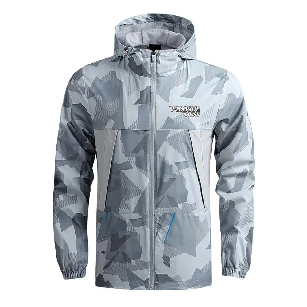 FOXRIDE RACING Men's Windbreaker Cycling Road Mountain Bike Jackets Man Chubasquero Ciclismo Hombre Bicycle Clothing MTB Jacket