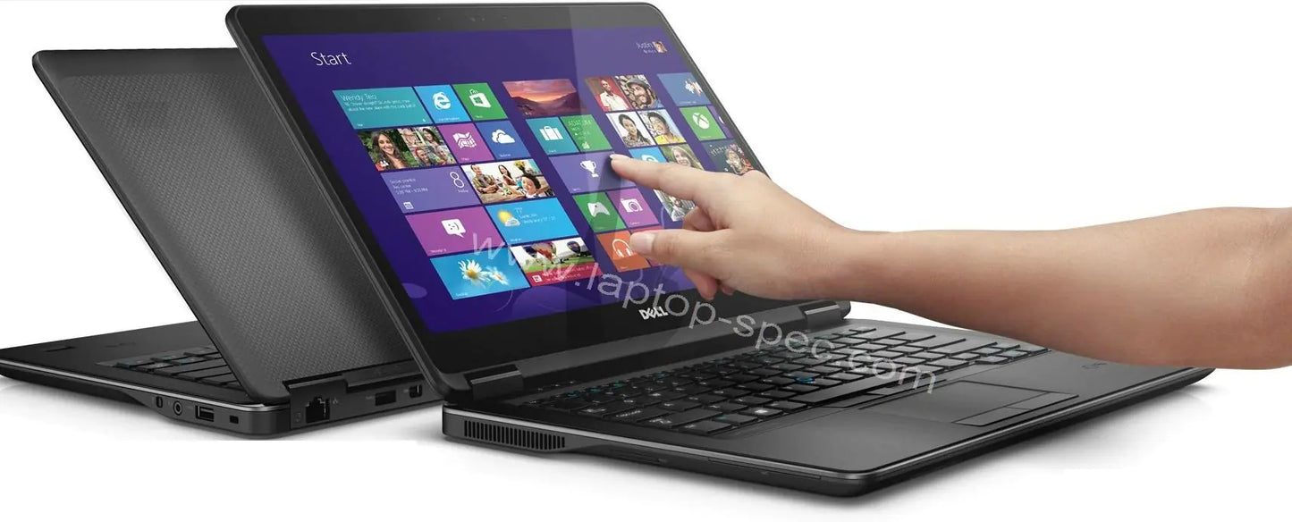 Style Loft Collection x Dell Latitude 7000 UltraBook Series (1920x1080) TOUCH SCREEN Business Laptop NoteBook (Intel Quad Core i7-4600U 16GB Ram 512GB Solid State SSD HDMI Camera WIFI) Win 10 Pro (Renewed)