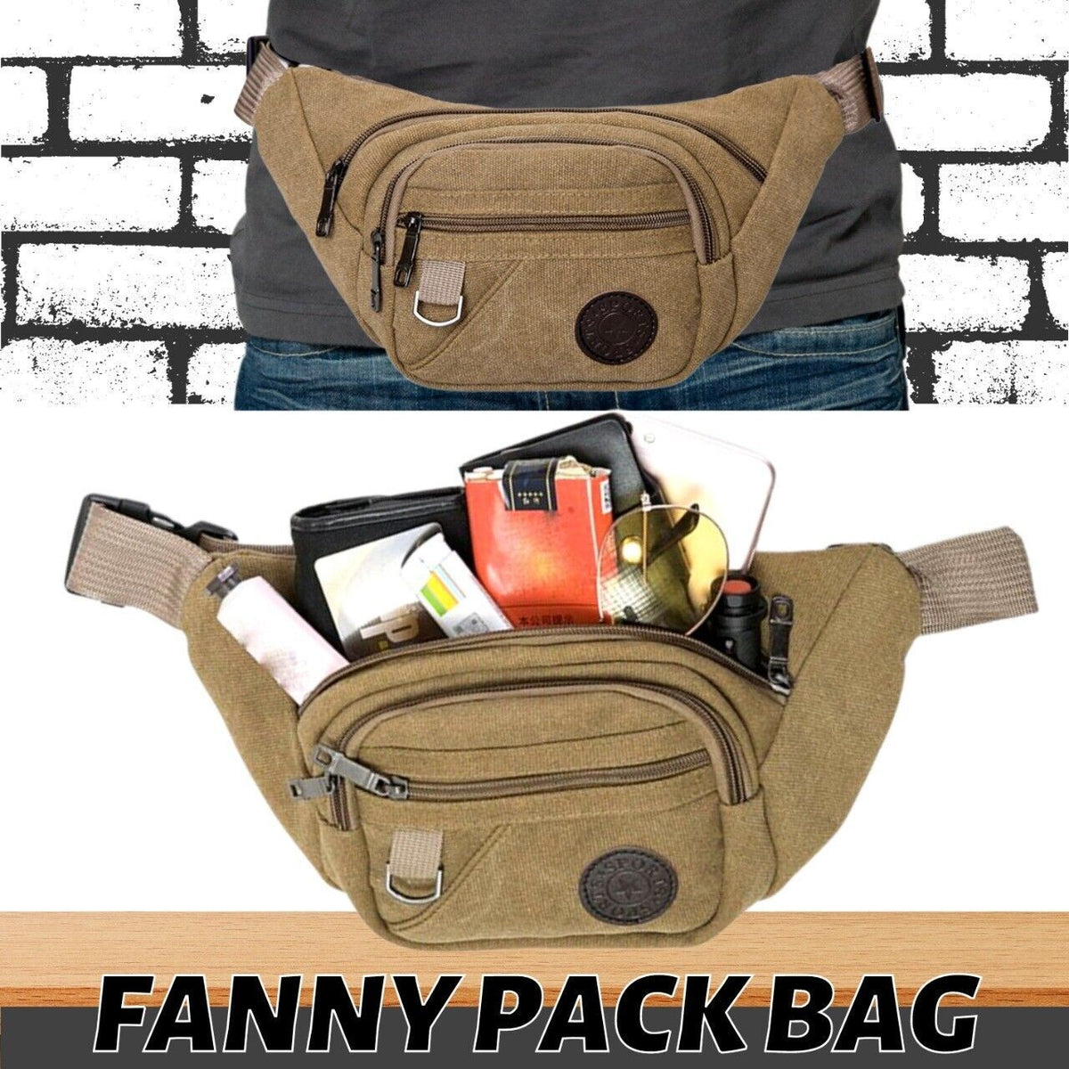 Cycling Waist Bag Outdoor Fanny Pack