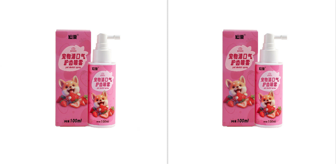 Pet Oral Hygiene Spray Breath-freshening Mist
