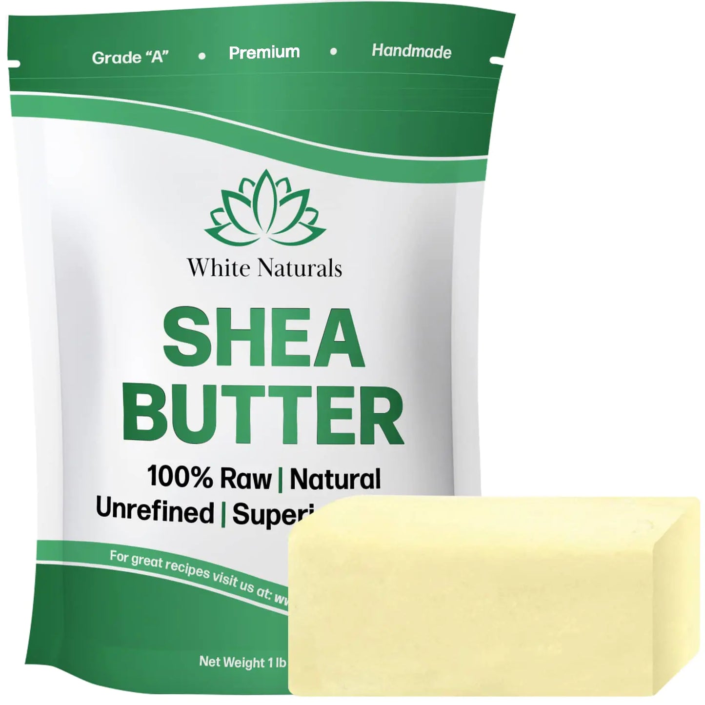 Style Loft Collection Pure Raw Organic Natural Moisturizing Shea Butter - 1lb