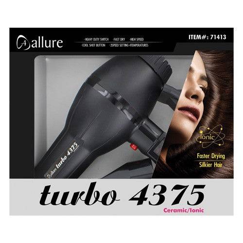 Allure Tourmaline/Ceramic/Ionic Turbo 4375 1875W Dryer (71413)