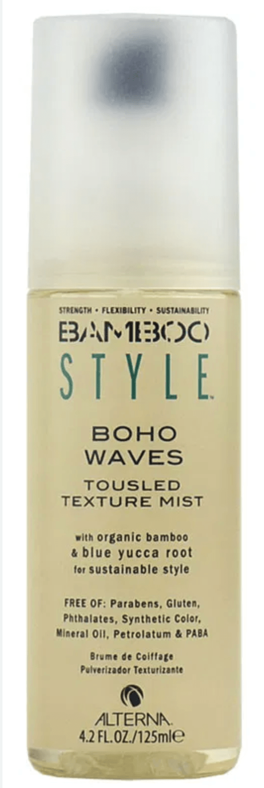 Alterna Bamboo Style Boho Waves Tousled Texture Mist Hairspray