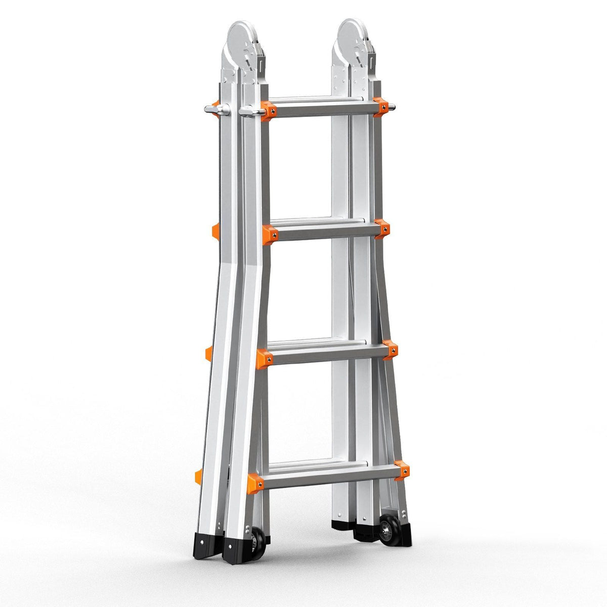 Telescoping Ladder A Frame 13 FT Extension Multi-Function for Homework
