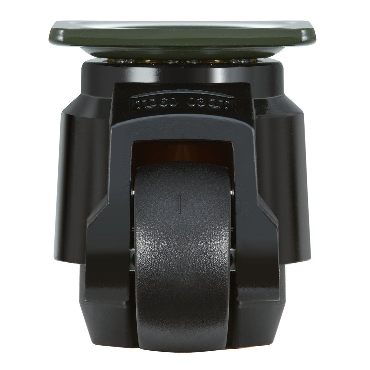 Leveling Casters, 4-Pack Heavy Duty 360° Swivel Caster Wheels Hold up to 1100 lbs Load, 2 inches Caster Diameter, Adjustable Casters with Upgraded Handle Design and Feet for Workbench & Machine