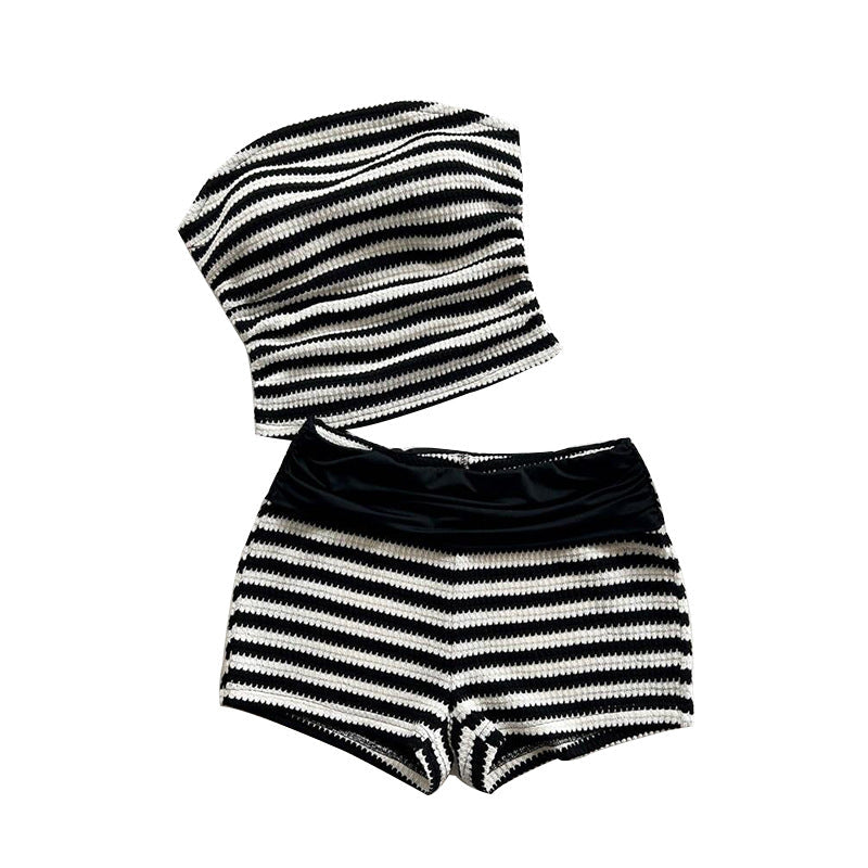 Shorts Suit Hot Pants Two-piece Set For Women
