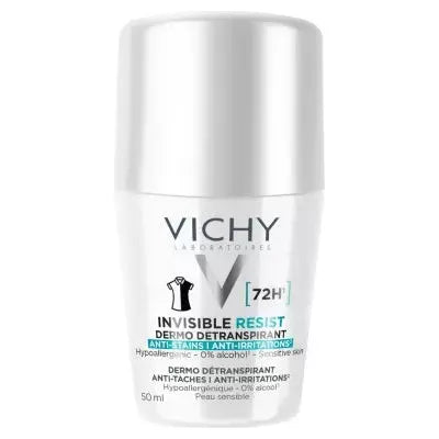 Vichy 72HR Invisible Resist Anti-Transpirant Roll-On Deodorant 50ml