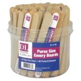 DL Pro-8 Pcs. Purse Size Emery Boards in a Display EA