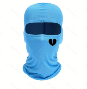 Outdoor Balaclava Breathable Sun Protection Printed Single-hole Pullover